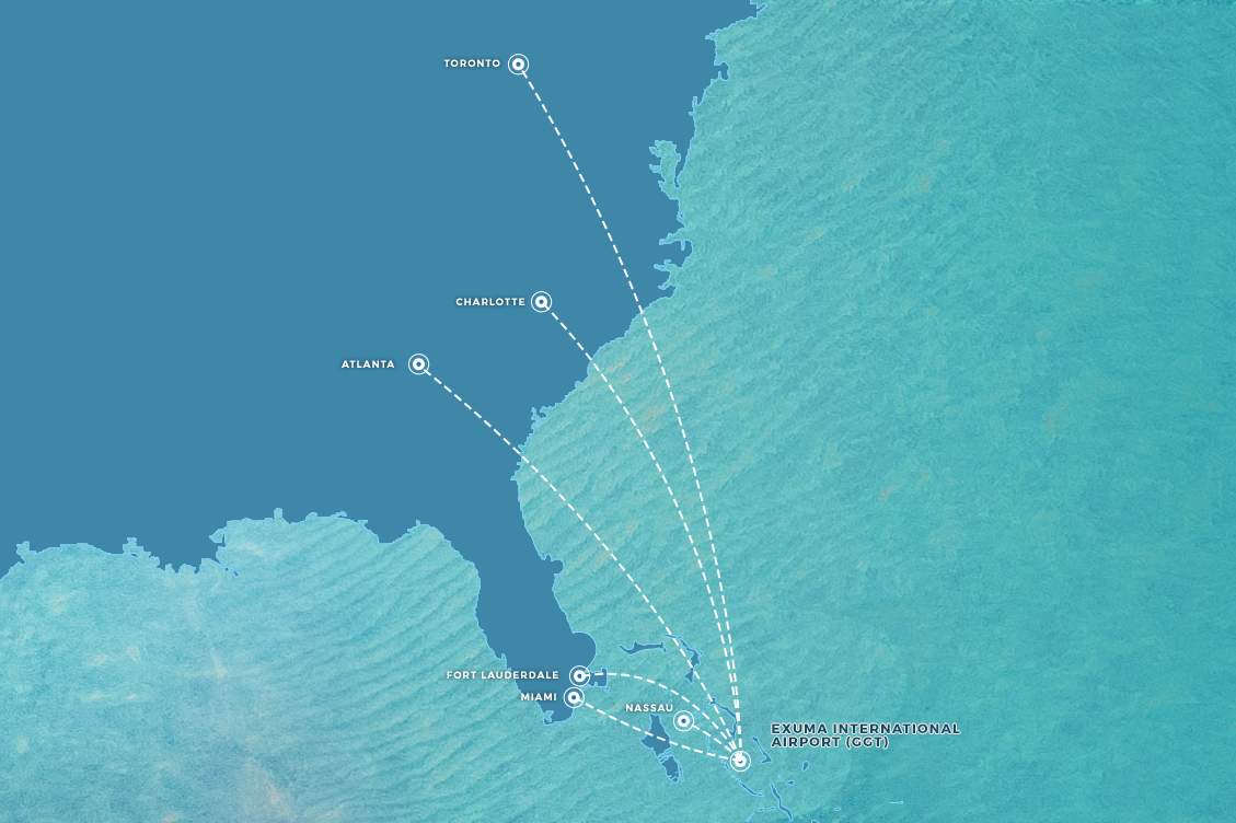 flights to exuma international airport