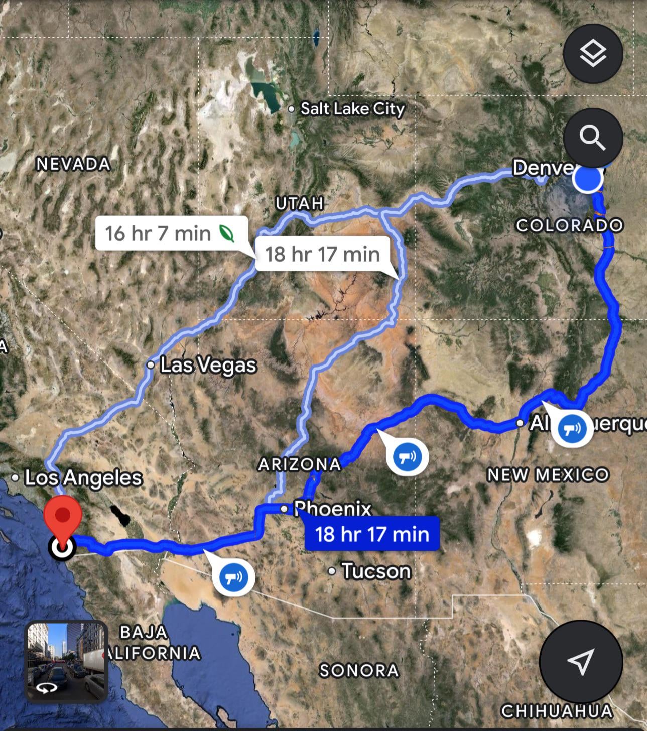 denver to san diego