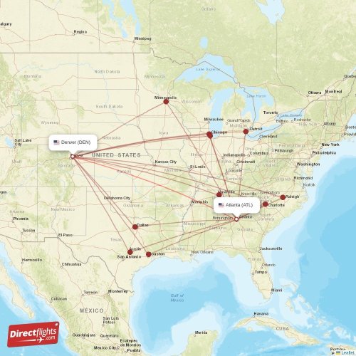 flights from atlanta to denver