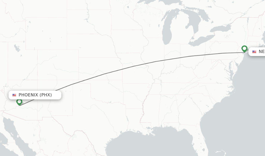 phoenix to new york flights