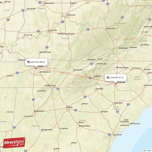 charlotte to nashville